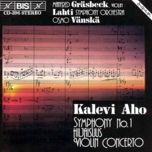 Aho,kalevi / Vanska / Grasbeck / Lahti Sym Orch - Symphony 1 - Music CD