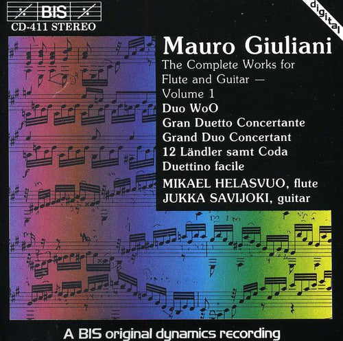 Giuliani / Helasvuo / Savijoki - Complete Works For Flute & Guitar 1 - Music CD