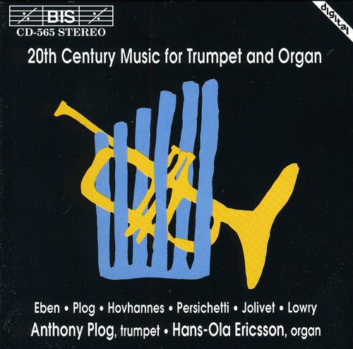 ANTHONY PLOG - 20th Century Music for Trumpet & Organ / Various Music CD