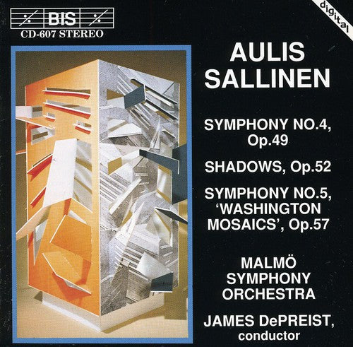 Sallinen / De Preist / Malmo S.o. - Symphonies 4 & 5 - Music CD