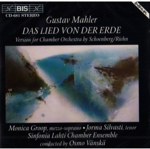 Mahler / Vanska / Sinfonia Lahti Chamber Ensemble - Das Lied Von Der Erde - Music CD