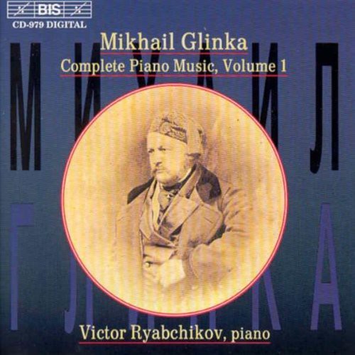 Glinka / Ryabchikov,victor - Piano Music, Volume I - Music CD