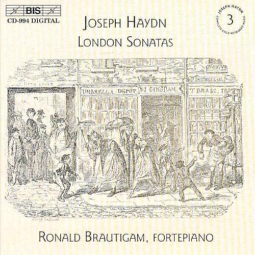 Haydn / Brautigam - Keyboard Music #3: London Sonatas - Music CD
