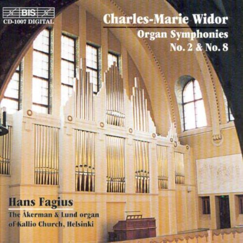 Widor / Fagius,hans / Helsinki - Organ Sym #2 In D Op 13 / Organ Sym #8 In B Op 42 - Music CD