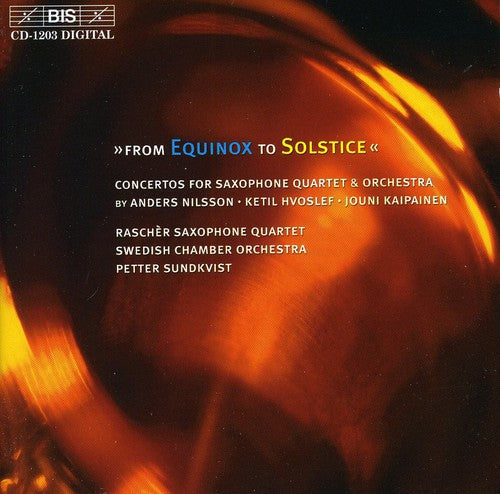 Nilsson / Hvoslef / Kaipainen / Sundkvist - From Equinox To Solistice - Music CD