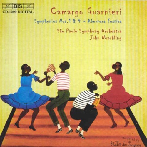 Guarnieri / Neschling / Sao Paulo So - Symphony 1 / Abertura Festiva / Symphony 4 - Music CD