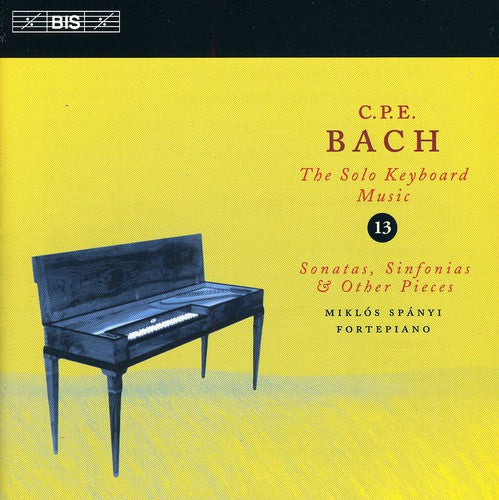Bach,c.p.e. / Spanyi - Solo Keyboard Music 13 - Music CD