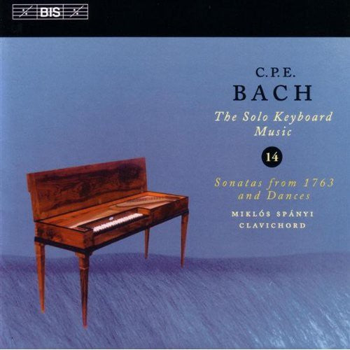 Bach,c.p.e. / Spanyi - Solo Keyboard Music 14 - Music CD