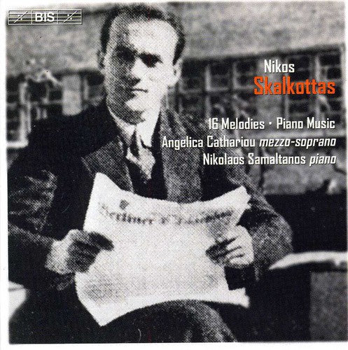 Skalkottas / Cathariou / Samaltanos - 16 Melodies & Piano Music - Music CD