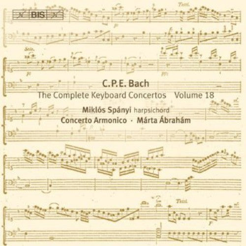 Miklos Spanyi - Keyboard Concertos 18 Music CD