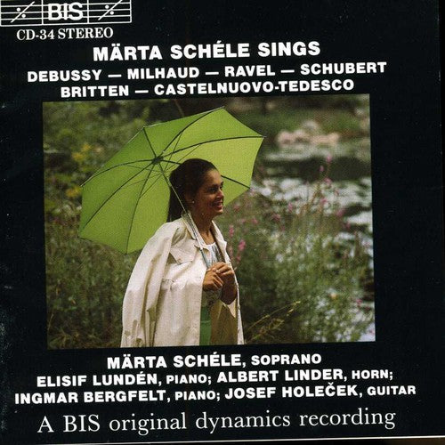 Debussy / Milhaud / Ravel / Schele - Trois Chansons De Bilitis - Music CD