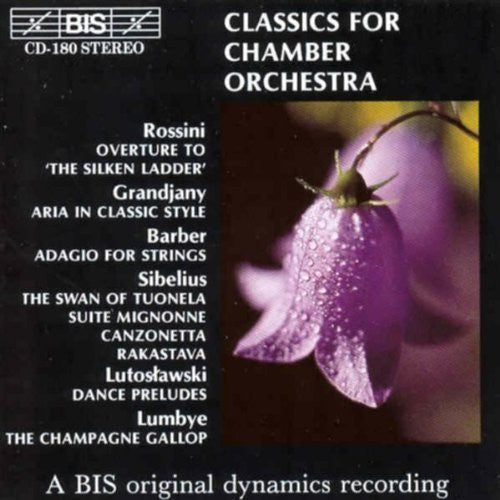 Wedin / Helsinki Chamber Orchestra - Classics For Chamber Music - Music CD