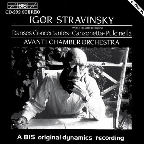 Stravinsky / Saraste / Avanti Chamber Orchestra - Danses Concertantes - Music CD