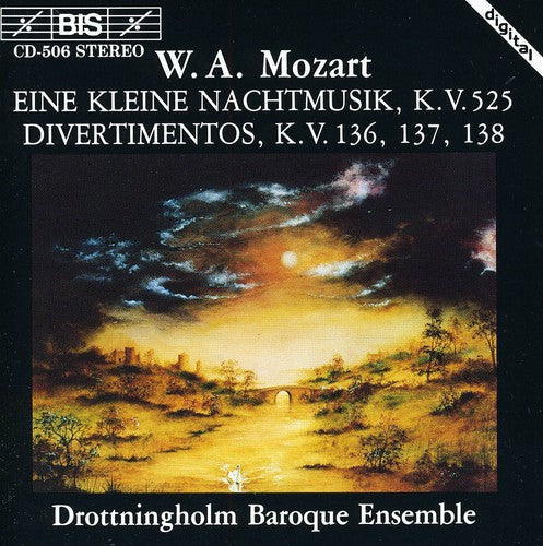 Mozart / Dorttningholm Baroque Ensemble - Serenade In G - Music CD