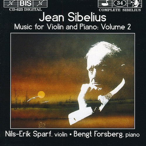 Sibelius / Forsberg - Music For Violin & Piano 2 - Music CD