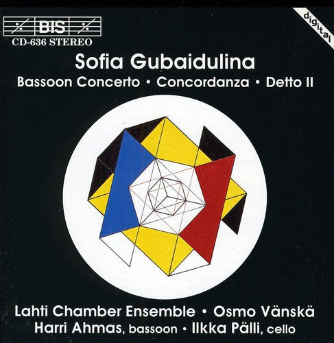 Gubaidulina / Vanska / Ahmas / Palli - Concerto For Bassoon & Low Strings - Music CD