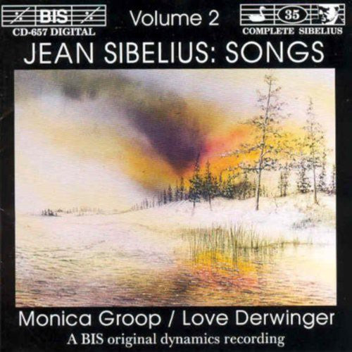 Sibelius / Derwinger / Groop - Songs 2 - Music CD