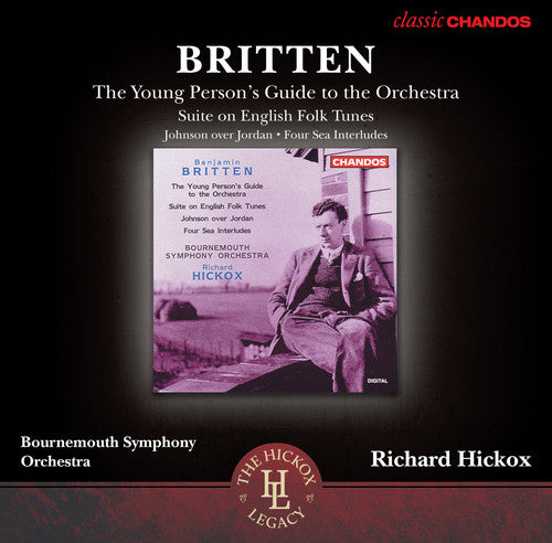 Britten / Bournemouth Symphony Orchestra / Hickox - Young Persons Guide To The Orchestra - Music CD