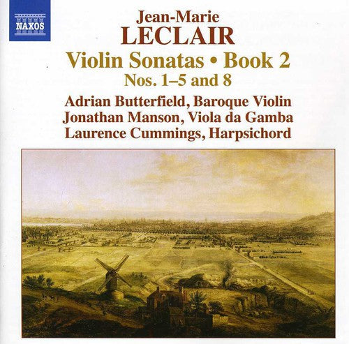 Leclair / Butterfield / Manson / Cummings - Violin Sonatas: Book 2 - Nos 1-5 & 8 - Music CD