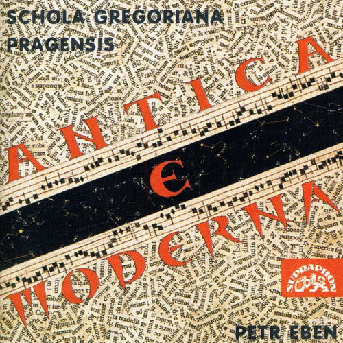 Schola Gregoriana Pragensis, Eben - Gregorian Missa / Eben: Suita Liturgica - Music CD