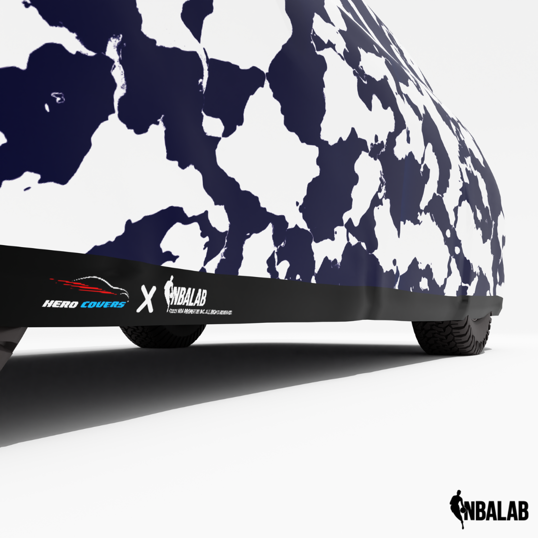 Officially Licensed Clippers Comouflage Car Covers – Indoor & Outdoor | NBA Protection | HeroCovers