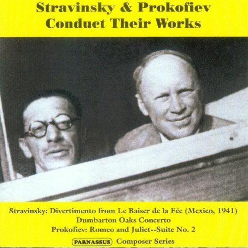 Stravinsky / Prokofiev - Stravinsky & Prokofiev Conduct Their Works - Music CD