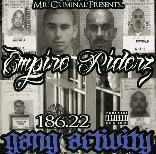Empire Riderz - 186.22 Gang Activity - Music CD