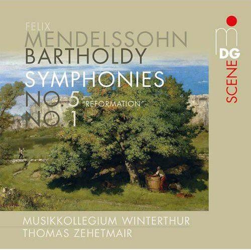 Mendelssohn / Musikkollegium Winterthur - Symphony No 1 & 5 Music CD