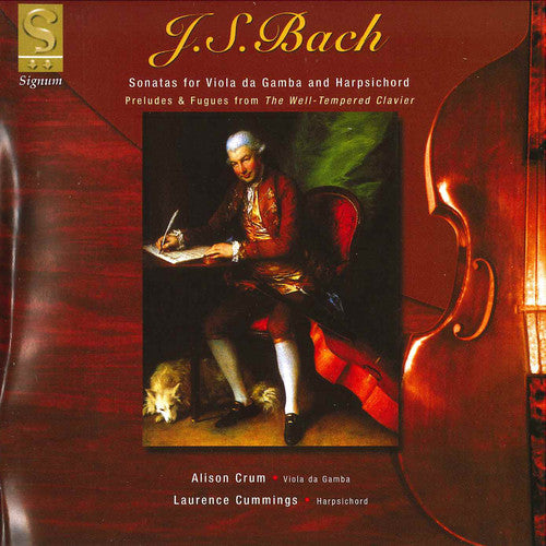 Bach / Crum / Cummings - Sonatas Viola Da Gamba & Harpsichord Bwv 1027-1029 - Music CD