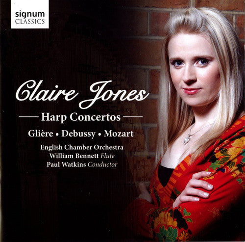 Jones,claire / Gliere / Debussy / Mozart / Eco - Harp Concertos - Music CD