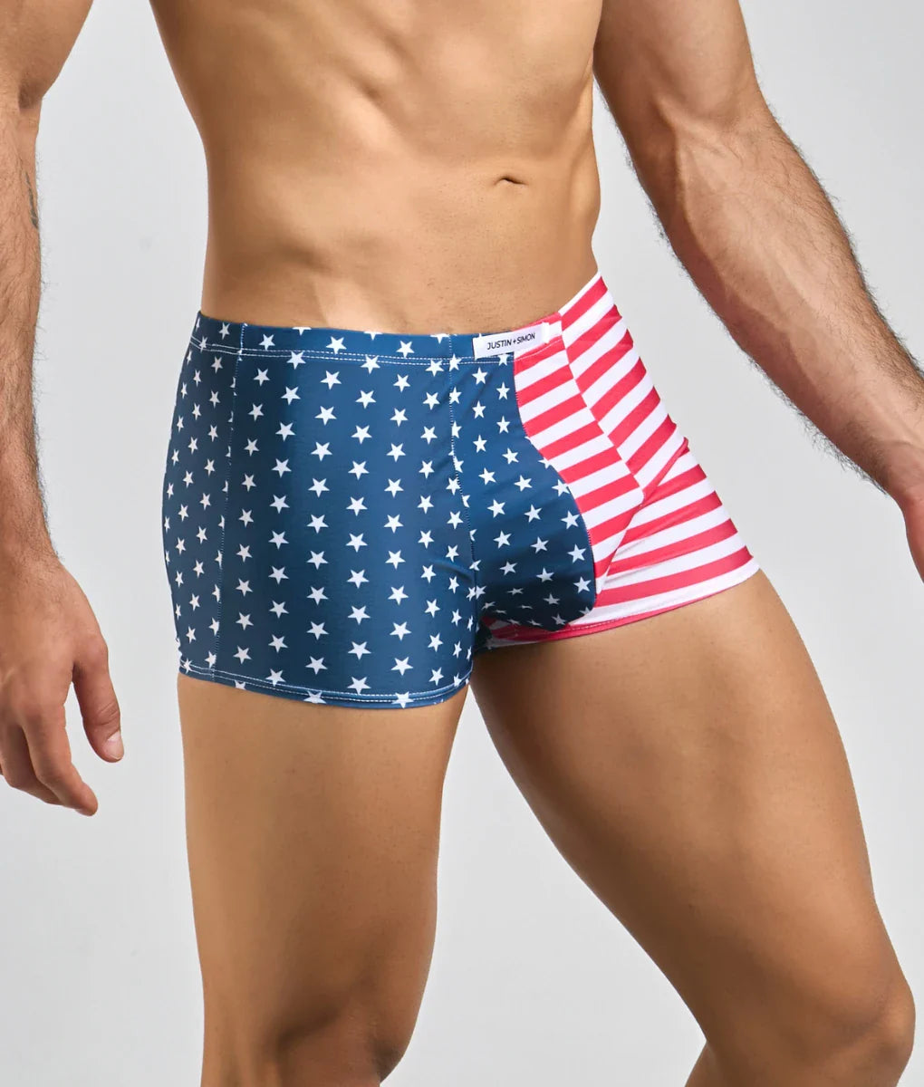 Men's Classic Boxer Trunks by J+S