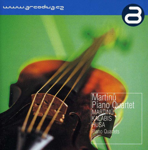 Martinu Piano Quartet - Martinu Kalabis Husa - Music CD