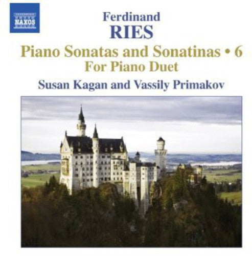 Ries / Kagan / Primakov - Piano Sonatas 6: Three Sonatas For Piano Duet - Music CD