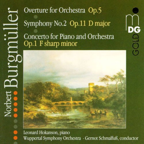 Burgmuller / Hokanson / Schmalfuss - Overture For Orchestra Op 5 Sym 2 In D Major Op 11 - Music CD