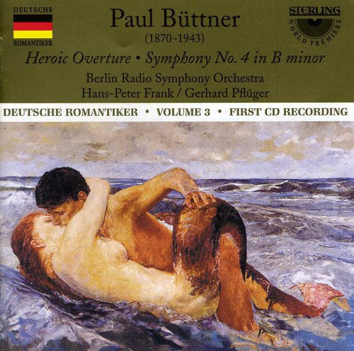 Buttner / Frank / Pfluger / Brso - Heroic Overture / Symphony 4 in B minor Music CD