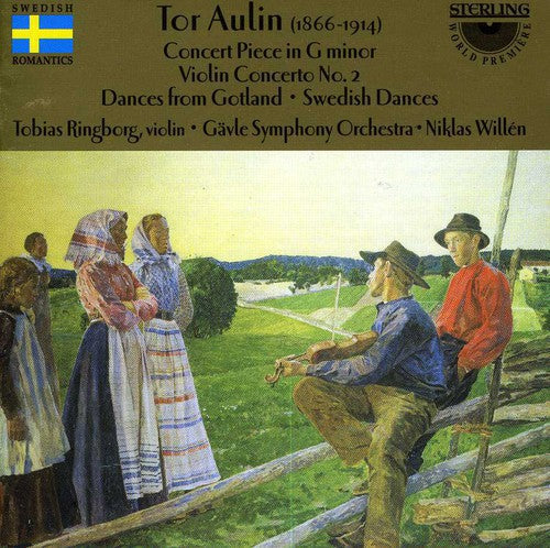 Aulin / Ringborg / Willen / Gavle So - Concert Piece for Violin & Orchestra Op 7 Music CD