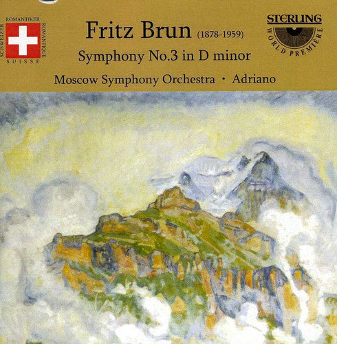 Brun / Adriano / Moscow So - Symphony 3 In De Minor - Music CD