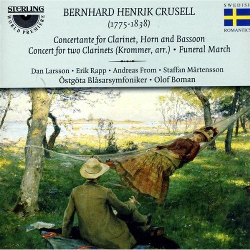 Crusell / Larsson / Rapp / Martensson / From - Concerto for Two Clarinets Music CD