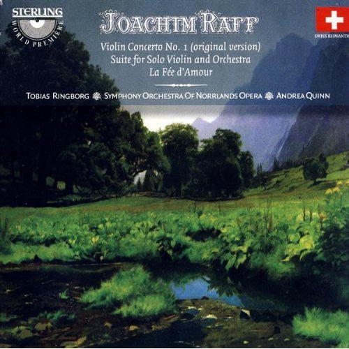 Raff / Ringborg / Sym Orch Norrlands Opera / Quinn - Concerto For Violin & Orchestra - Music CD