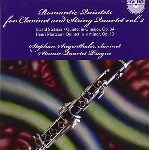 Strasser / Siegenthaler / Stamic Quartet Prague - Romantic Quintets For Clarinet And String Quintet - Music CD