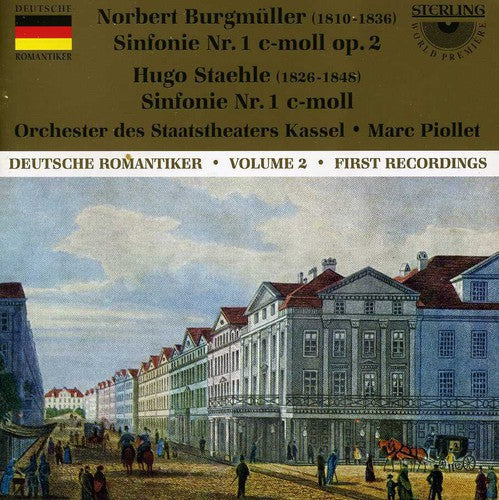 Burgmuller / Staehle / Piollet - Symphony 1 C Minor Op 2 - Music CD