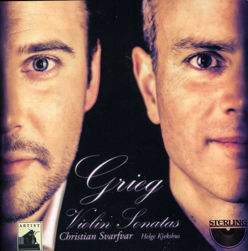 Grieg / Svarfvar / Christian - Violin Sonatas Music CD