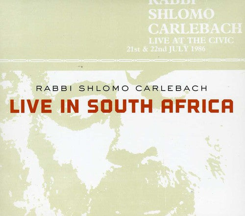 Carlebach,shlomo - Live In South Africa - Music CD
