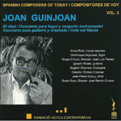 Anna Ricci - José Luis Temes - Edmon Colomer - Spanish Composers Of Today Vol. 3 - Joan Guinjoan Music CD