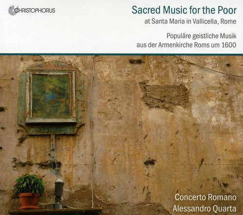 Marenzio / Quarta / Concerto Romano - Sacred Music For The Poor - Music CD