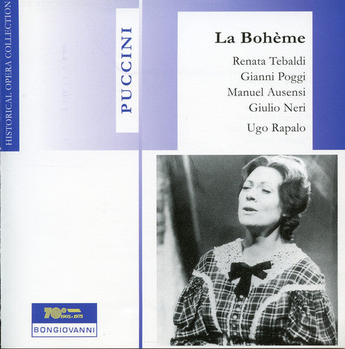 Puccini / Tebaldi / Poggi / Ausensi / Rapalo - Boheme Music CD