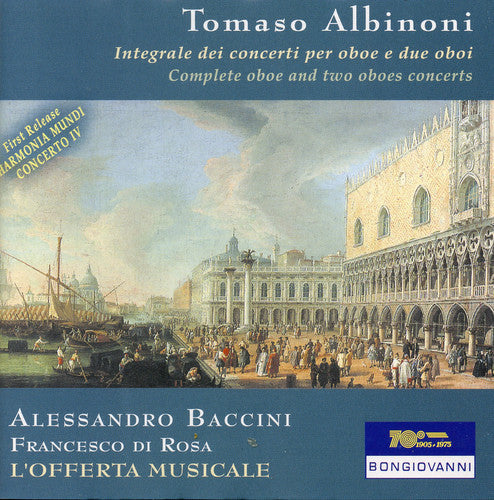 Albinoni / Baccini / Di Rosa / Parravicini - Complete Oboe Concertos - Music CD
