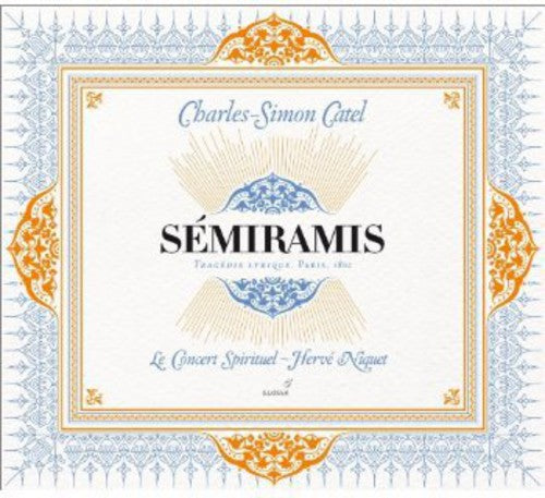 Catel / Concert Spirituel / Niquet - Semiramis - Music CD