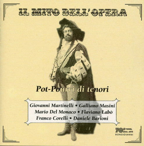Martinelli / Masini / Labo / Del Monaco - Pot-pourri Di Tenori - Music CD