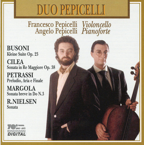 Cilea / F Pepicelli / Pepicelli,A - Sonata in Re Magg Op 38 / Sonata Breve in Do N 3 Music CD